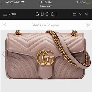 Gucci GG marmont matelasse shoulder bag